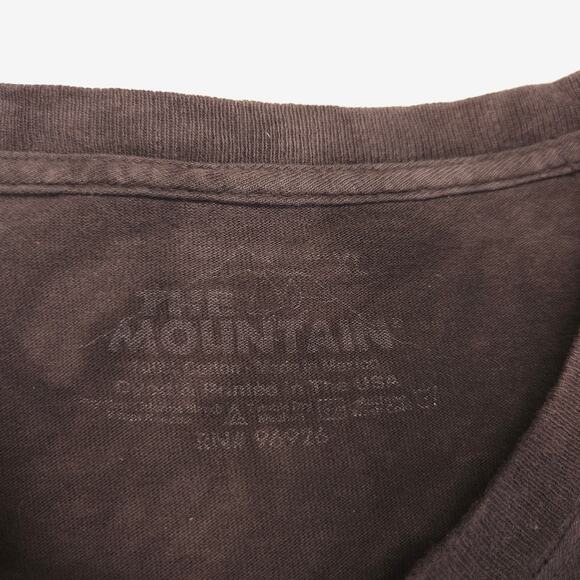 The Mountain T Rex Short Sleeve Crew Neck Graphic T Shirt Mens Size XL Black - Picture 3 of 11